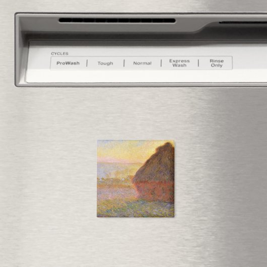 クロード・モネ印象派絵画のグレイスタックスI マグネット (インサイチュ (食洗機))