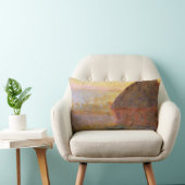 クロード・モネ印象派絵画のグレイスタックスI ランバークッション (椅子)