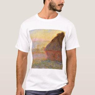 クロード・モネ印象派絵画のグレイスタックスI Tシャツ