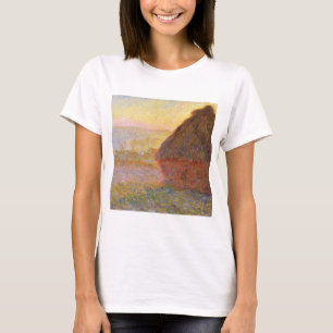 クロード・モネ印象派絵画のグレイスタックスI Tシャツ