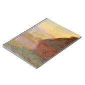 クロード・モネ印象派絵画グレイスタックスⅠ ノートブック (左側)