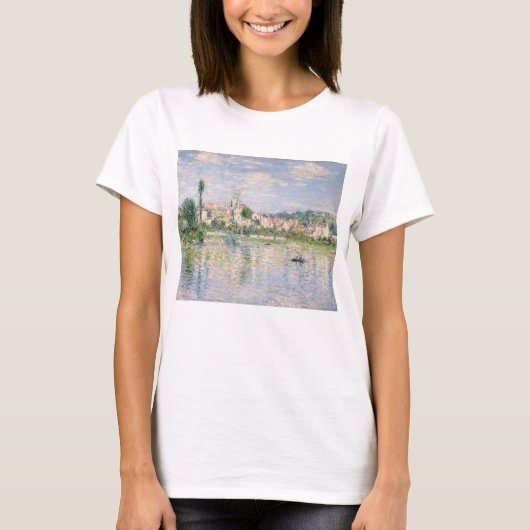 クロード・モネ夏の| V�theuil Tシャツ (正面)