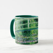 クロード・モネ日本のット・ウォーター・リリー&ブリッジ マグカップ (正面左)