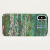 クロード・モネ日本のット・ウォーター・リリー&ブリッジ Case-Mate iPhoneケース (裏面(横))