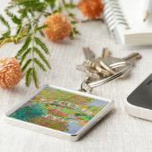 クロード・モネ日本のー – フットブリッジ,ジヴェルニー キーホルダー (側面)