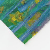 クロード・モネ日本のー – フットブリッジ,ジヴェルニー フリースブランケット (角)