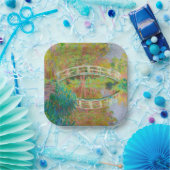 クロード・モネ日本のー – フットブリッジ,ジヴェルニー ペーパープレート (パーティー)