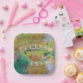 クロード・モネ日本のー – フットブリッジ,ジヴェルニー ペーパープレート (パーティー)