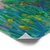 クロード・モネ日本のー – フットブリッジ，ジヴェルニー ポスター (角)