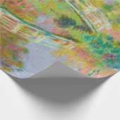 クロード・モネ日本のー – フットブリッジ，ジヴェルニー ラッピングペーパー (角)