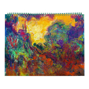 クロード・モネ最高の素晴らし絵画アートの暦2014 カレンダー