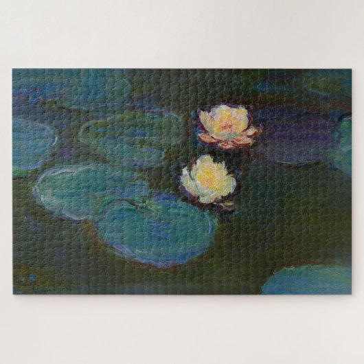 クロード・モネ睡蓮印象派油絵アート ジグソーパズル (横)
