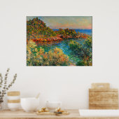 クロード・モネ絵画ットの有名なモンテカルロ付近 ポスター (キッチン)