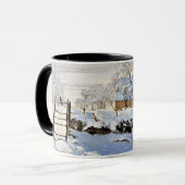 クロード・モネ絵画トのマグピー マグカップ (正面左)