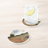 クロード・モネ著アルジャントゥーユの近くのケシ分野 コースター (側面)