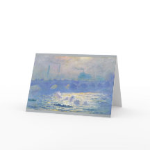 クロード・モネ著ウォータールー橋