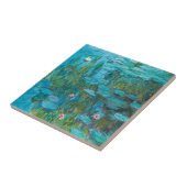 クロード・モネ著スイレン タイル (側面)