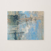 クロード・モネ著ルーアンのセーヌ河 ジグソーパズル (横)