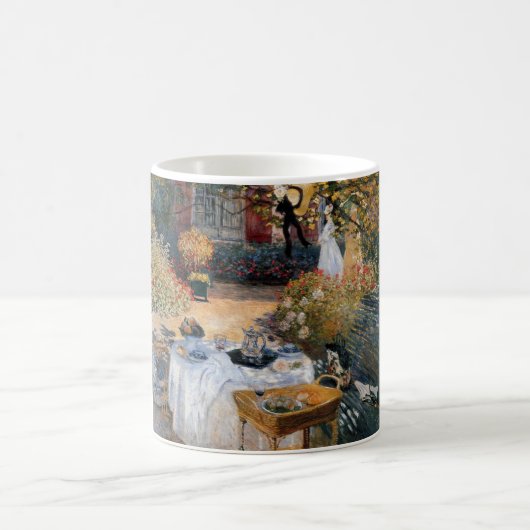 クロード・モネ著昼食会 コーヒーマグカップ (中央)