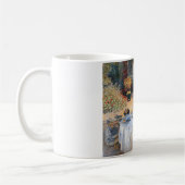 クロード・モネ著昼食会 コーヒーマグカップ (左)