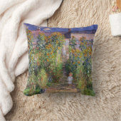 クロード・モネ著芸術家の庭 クッション (ブランケット)
