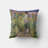 クロード・モネ著芸術家の庭 クッション (裏面)