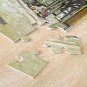 クロード・モネ著HonfleurのLaの通りBavolle ジグソーパズル (側面)