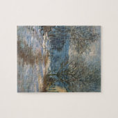 クロード・モネ著Limetzの雪の効果 ジグソーパズル (横)