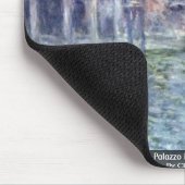 クロード・モネ著Palazzo Da Mulaベニス マウスパッド (コーナー)