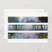 クロード・モネ3点オランジェリー美術館 ポストカード (正面/裏面)