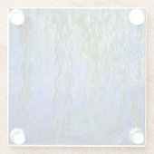 クロード・モネ – しだれ柳のある睡蓮 ガラスコースター (裏面)