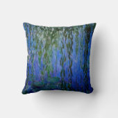 クロード・モネ – しだれ柳のある睡蓮 クッション (裏面)