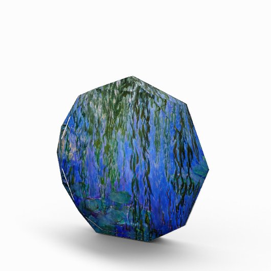 クロード・モネ – しだれ柳のある睡蓮 フォトブロック (右)