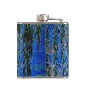 クロード・モネ – しだれ柳のある睡蓮 フラスク (裏面)