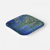 クロード・モネ – しだれ柳のある睡蓮 ペーパープレート (傾斜あり)