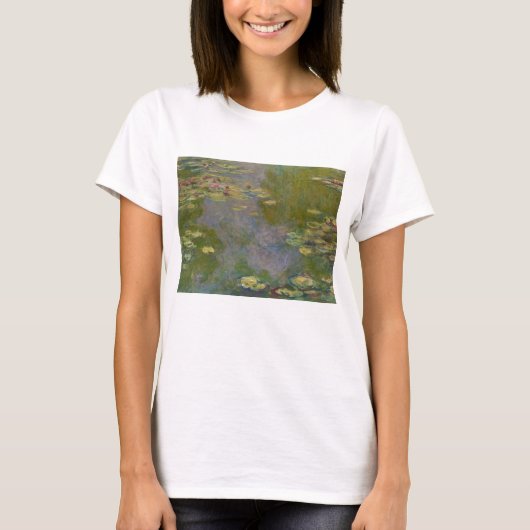 クロード・モネ|のスイレン1919年 Tシャツ (正面)