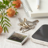 クロード・モネ|のライラック、灰色の天候1872年 キーホルダー (側面)