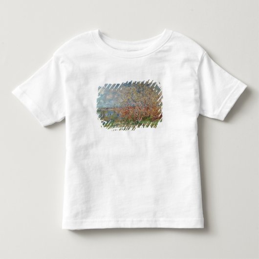 クロード・モネ|の春1880-82年 トドラーTシャツ (正面)