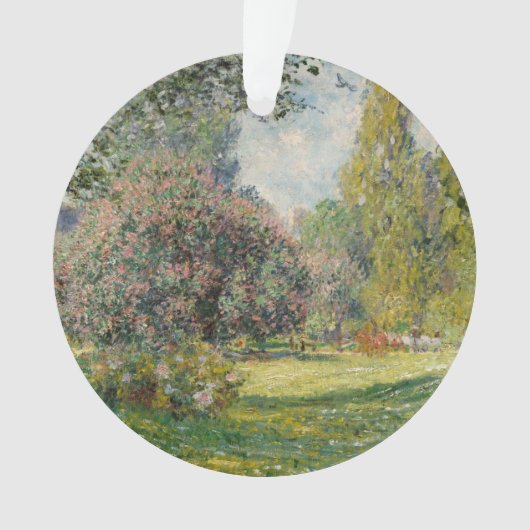クロード・モネ|の景色: Parc Monceau オーナメント (正面)