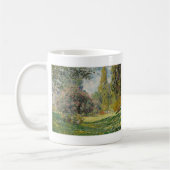 クロード・モネ|の景色: Parc Monceau コーヒーマグカップ (左)