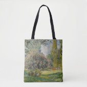 クロード・モネ|の景色: Parc Monceau トートバッグ (正面)