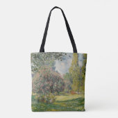 クロード・モネ|の景色: Parc Monceau トートバッグ (裏面)