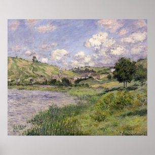 クロード・モネ の景色、Vetheuil 1879年 ポスター