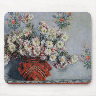 クロード・モネ の菊1878年 マウスパッド