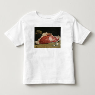 クロード・モネ の静物画、肉の接合箇所 トドラーTシャツ