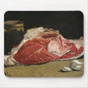 クロード・モネ の静物画、肉の接合箇所 マウスパッド