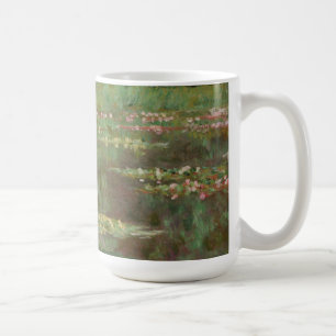 クロード・モネ の《植物》スイレンかスイレンの池 コーヒーマグカップ