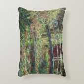 クロード・モネ|の《植物》スイレンの池: ピンクのHarmony 1900年 アクセントクッション (正面(垂直))