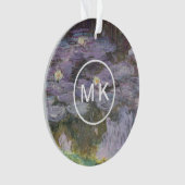 クロード・モネ|の《植物》スイレン オーナメント (正面)