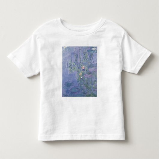 クロード・モネ|の《植物》スイレン トドラーTシャツ (正面)